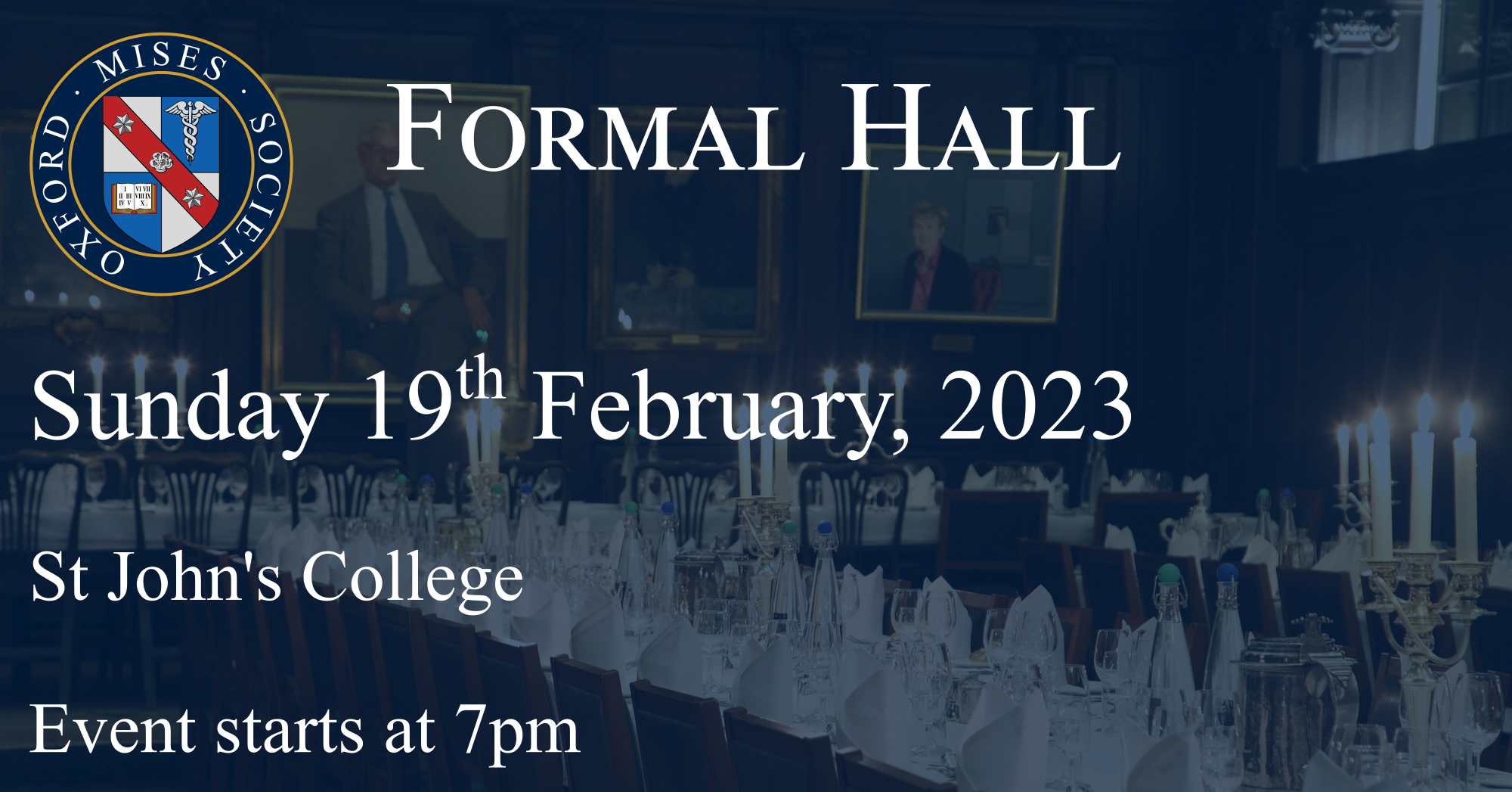 Facebook event St John's Formal